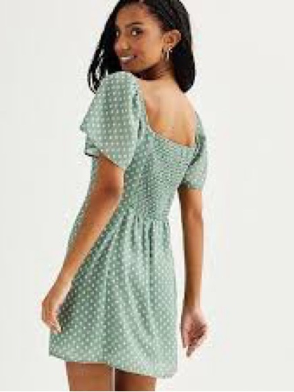 Puff Sleeve Mini Dress | Romantic Spring | Flowy & Lightweight